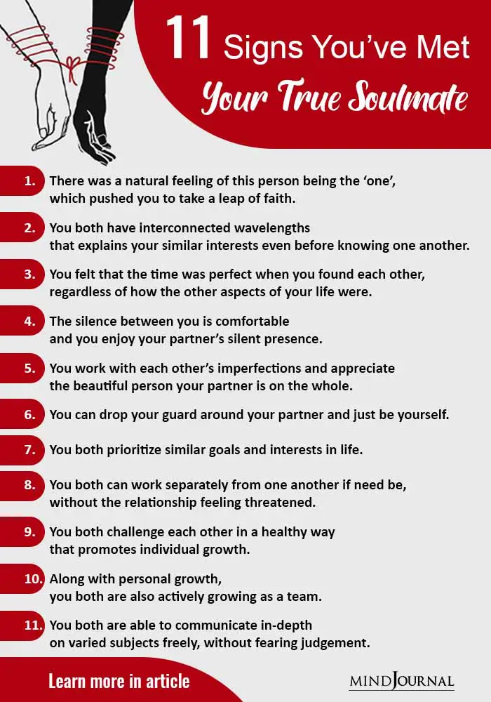 Signs You Met Your Soulmate