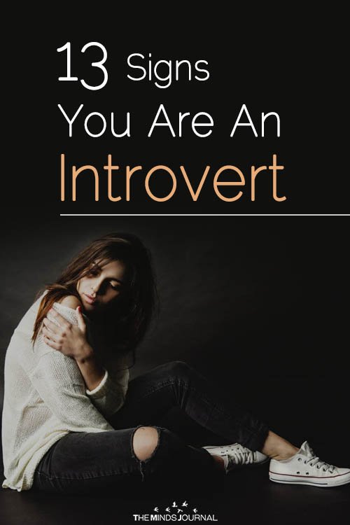 You Are An Introvert Signs