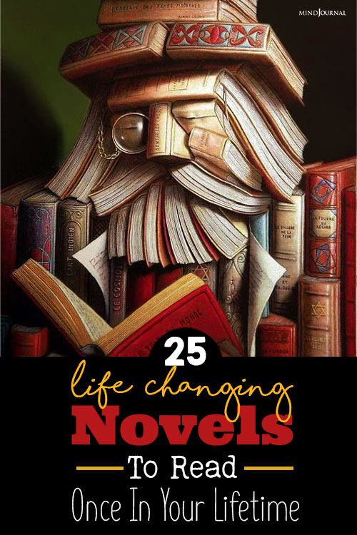 25 Life Changing Novels To Read Once In Your Lifetime pin