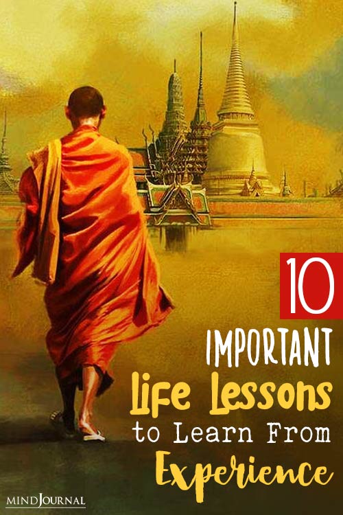 Life Lessons Learn Youre Young pin