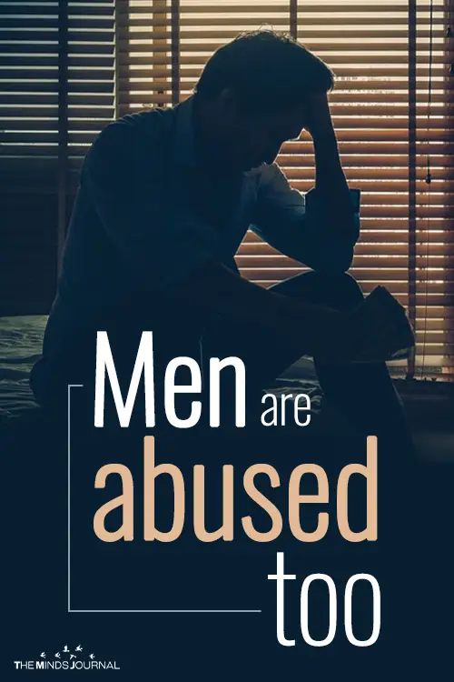 Men can be abused too