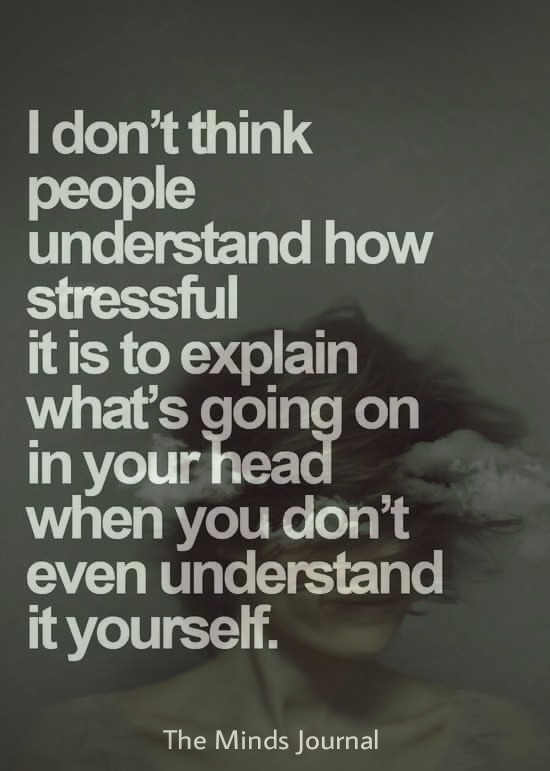 I Don’t Think People Understand How Stressful It Is To Explain