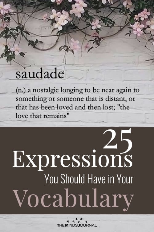 25 Expressions You Should Have in Your Vocabulary