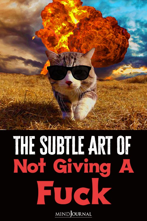 Art Of NOT Giving Fuck