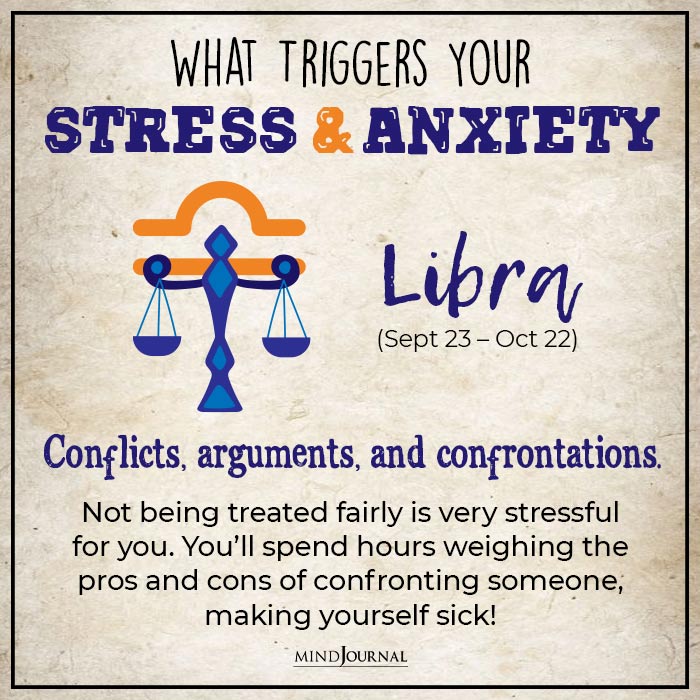 What Triggers Your Stress and Anxiety libra