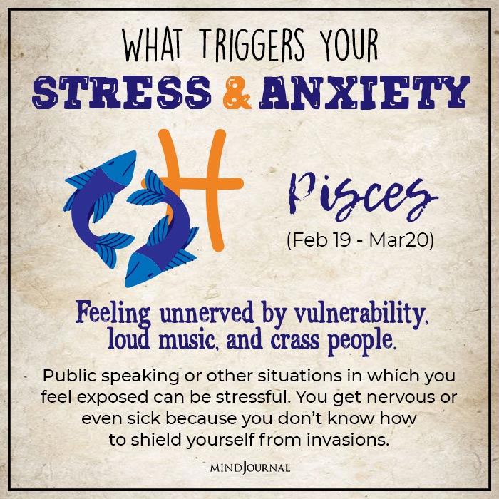 What Triggers Your Stress and Anxiety pisces