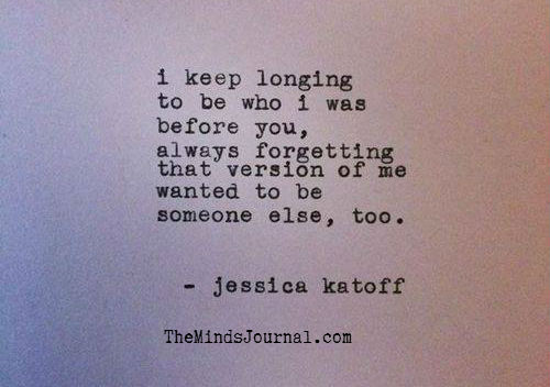 I Keep Longing…
