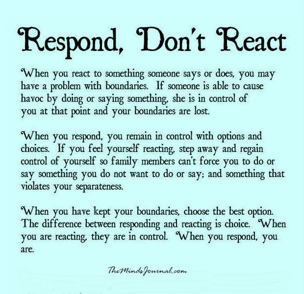respond-dont-react