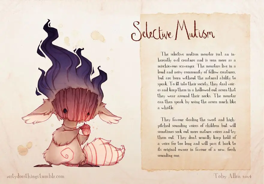 selective mutism Monsters inside your Head