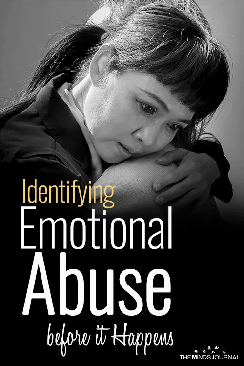 Identifying Emotional Abuse before it Happens.