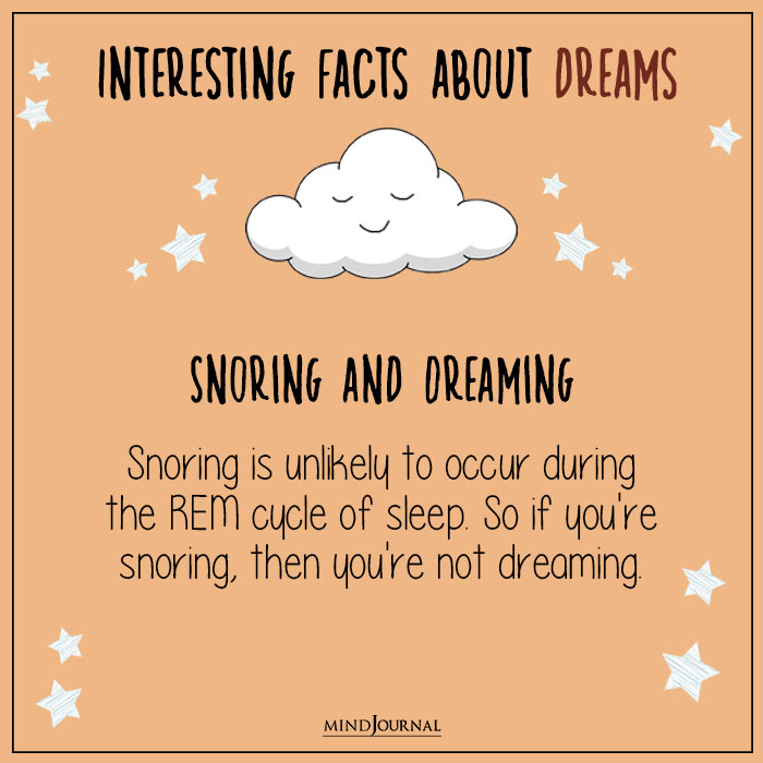 Weird Interesting Facts about Snoring and Dreaming