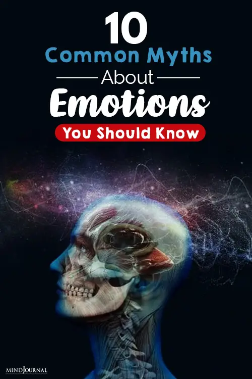 Common Myths About Emotions pin