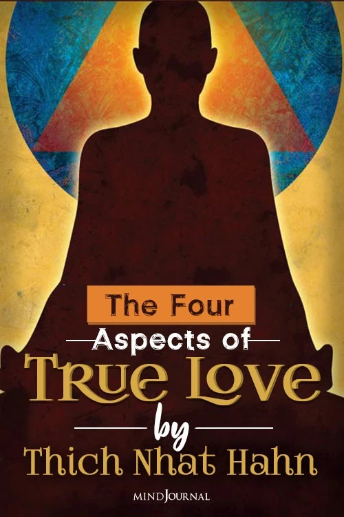 Four Aspects True Love Thich Nhat Hahn pin