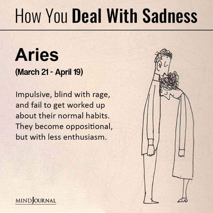 How Zodiacs Deal With Sadness