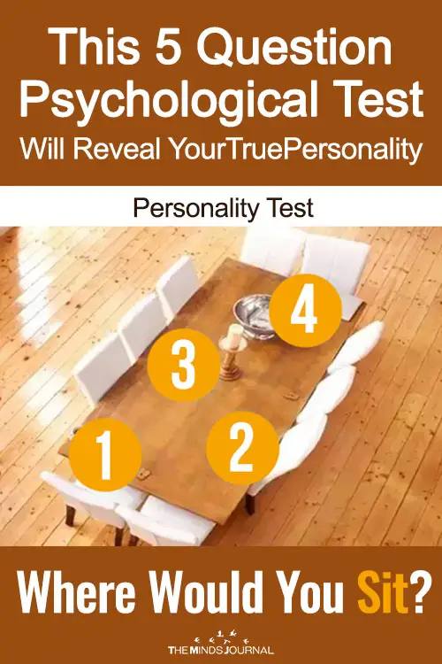 This 5 Question Psychological Test Will Reveal Your True Personality