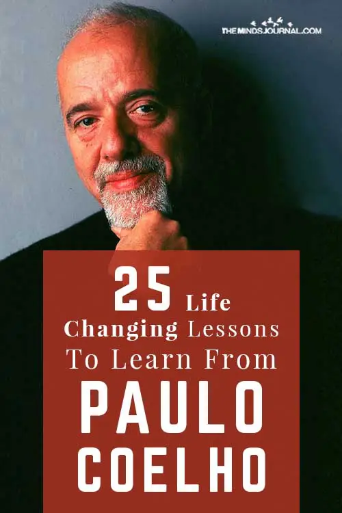 Life Changing Lessons Learn from Paulo Coelho Pin