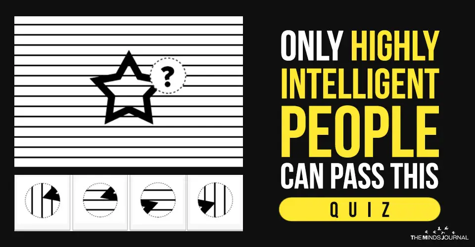 Only Highly Intelligent People Can Pass This Test - Quiz