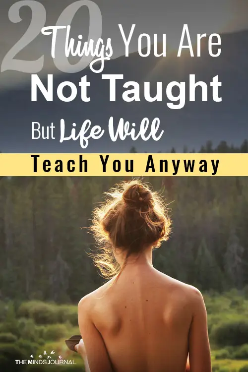 Things Life Will Teach You Anyway pin