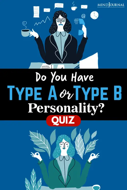 Type A Or Type B Personality pin
