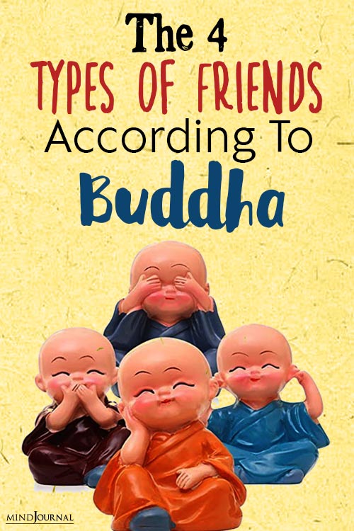 Types Of Friends According Buddha pin