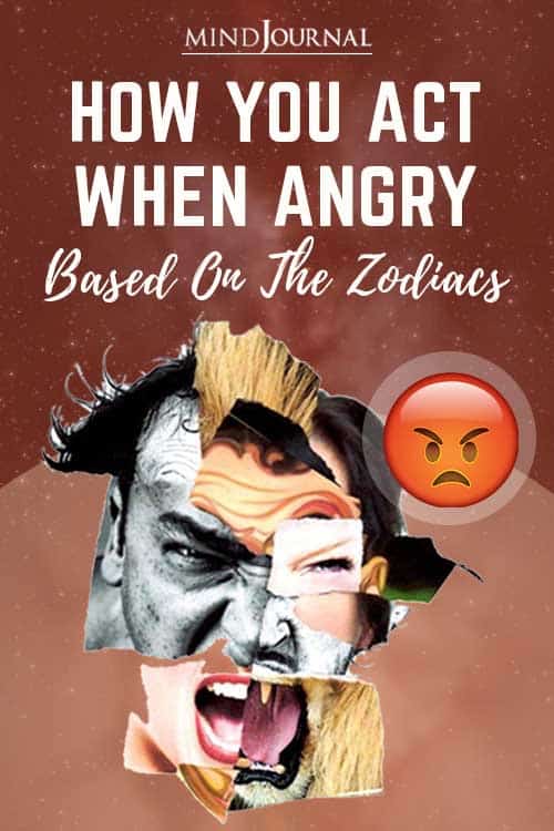 How Zodiacs Act When Angry