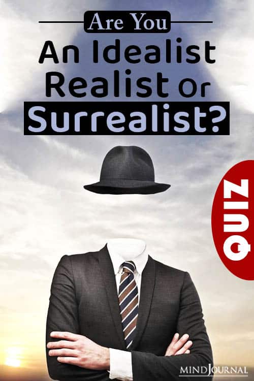 idealist realist or surrealist pin