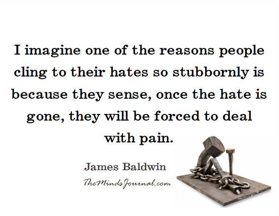 People cling to their hates