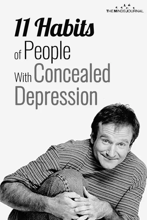 11 Habits of People With Concealed Depression pin
