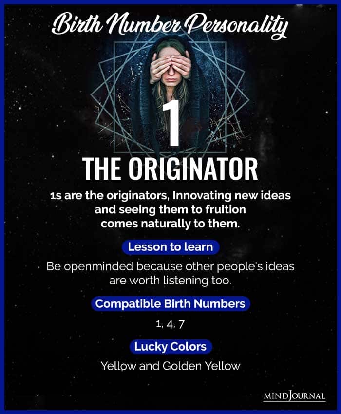 Birth Number 1 THE ORIGINATOR