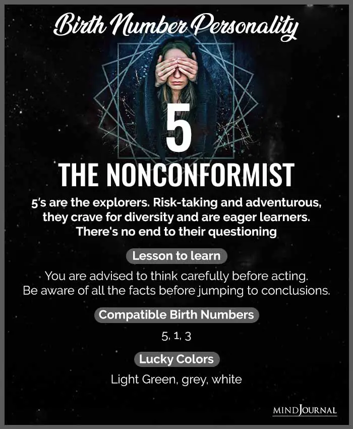 Birth Number 5 THE NONCONFORMIST