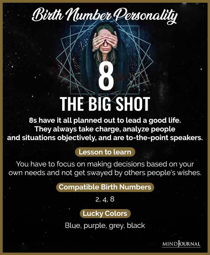 Birth Number 8 THE BIG SHOT