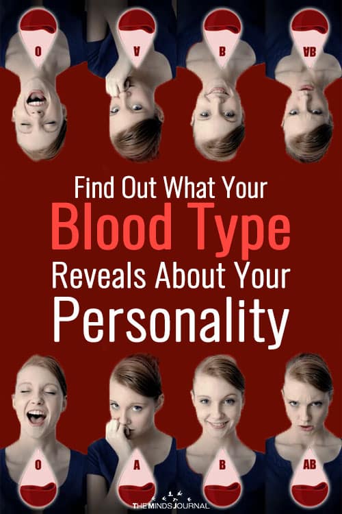 what your blood type says about your personality