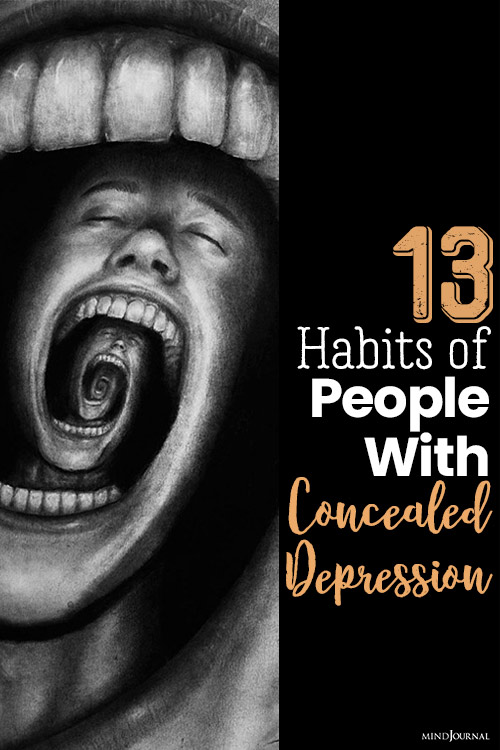 Habits of People With Concealed Depression pinex