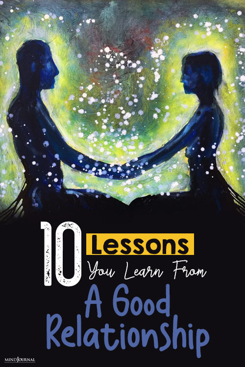 Lessons Learn Being Good Relationship pin