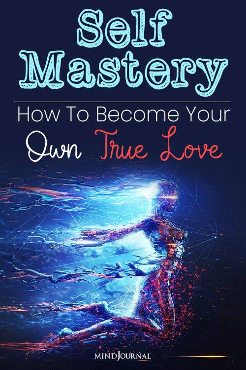 Self Mastery Become Own True Love pin