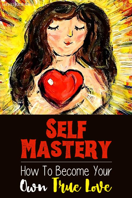 Self Mastery Own True Love pin