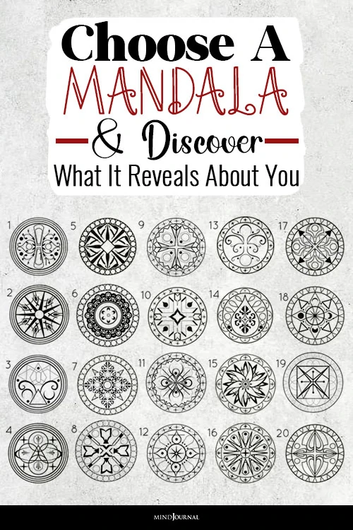 Choose A Mandala And Discover What It Reveals About You pin