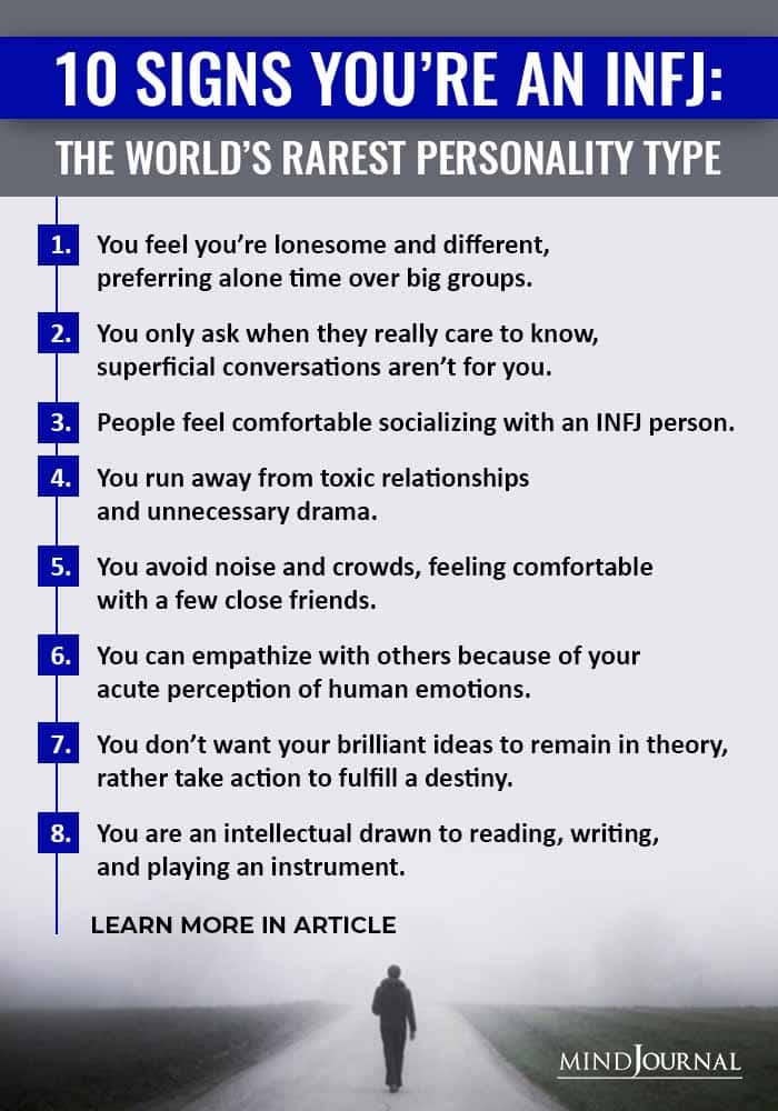 Signs INFJ Worlds Rarest Personality