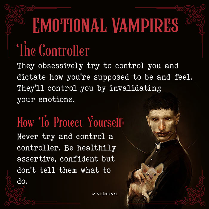 Types Of Emotional Vampires controller