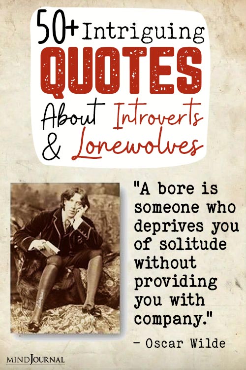 Intriguing Quotes About Introverts Lonewolves pin