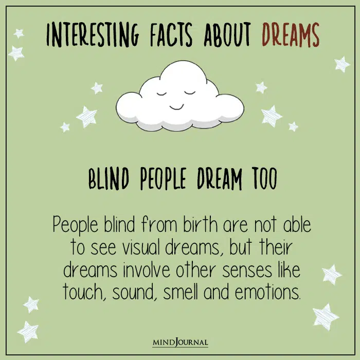Blind People Dream Too
