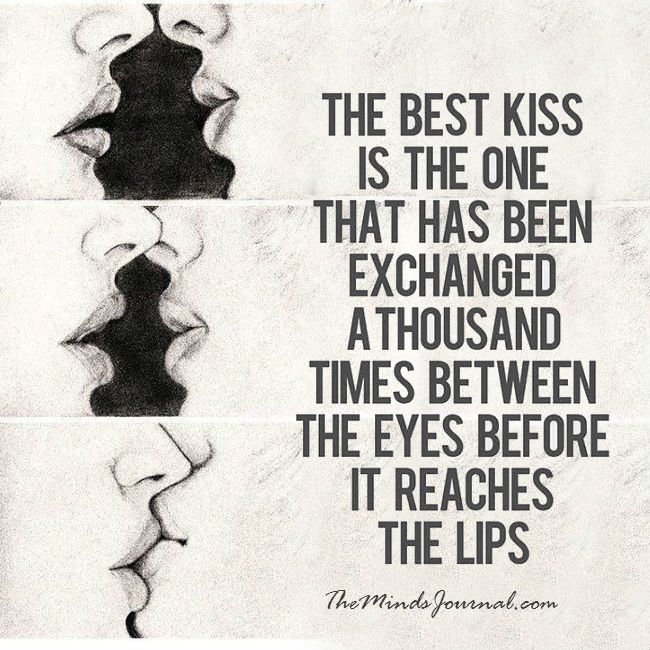 The best kiss