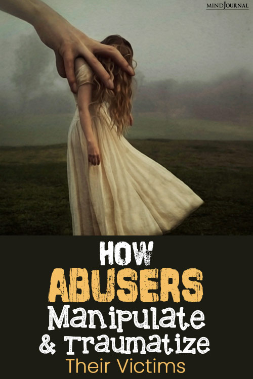 Abusers Manipulate Victims pin