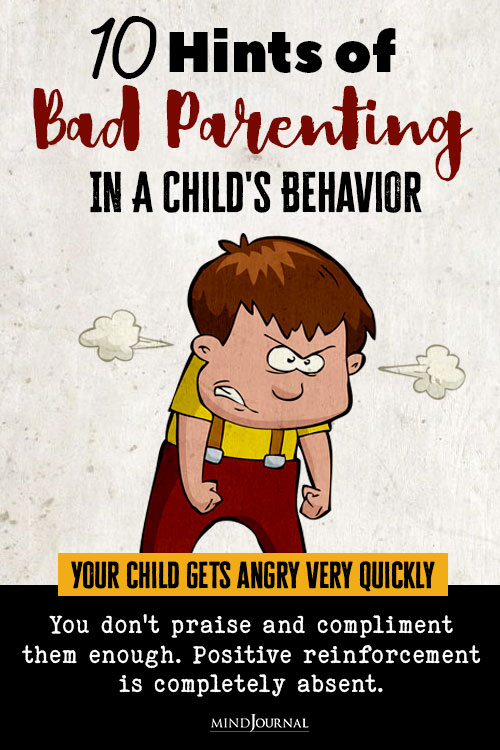 Hints of Bad Parenting in Childs Behavior pin