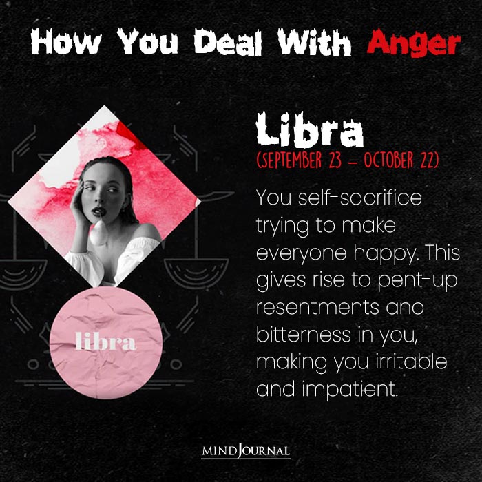 How You Deal With Anger libra