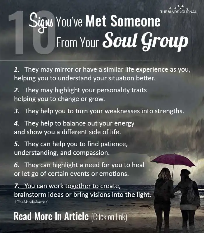Signs Met Someone From Your Soul Group