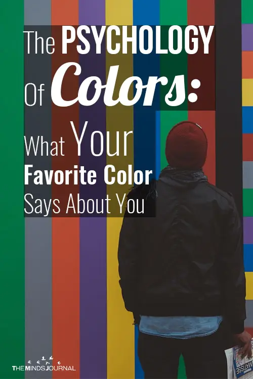 The Psychology Of Colors What Your Favorite Color Says About You pin