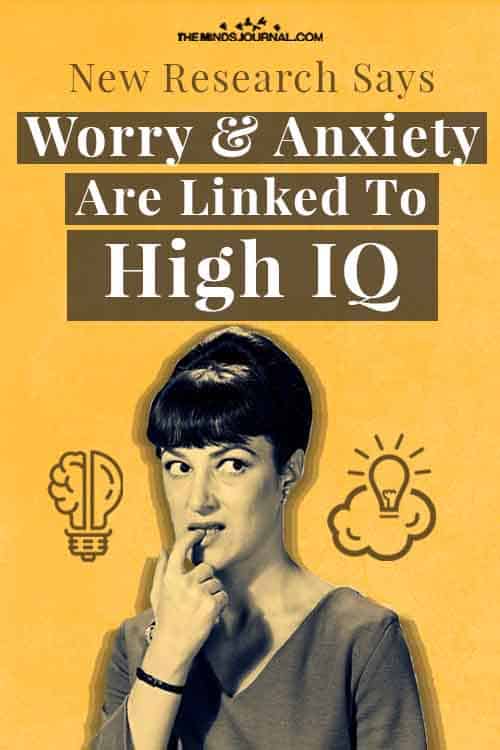 Worry And Anxiety Linked To High IQ Pin