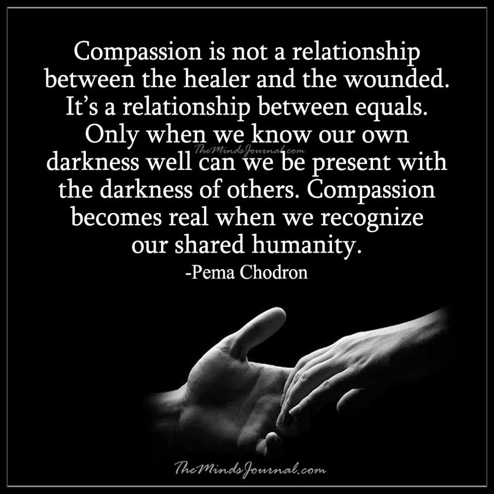 Compassion Is Not A Relationship