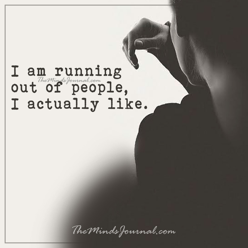 I am running out of people